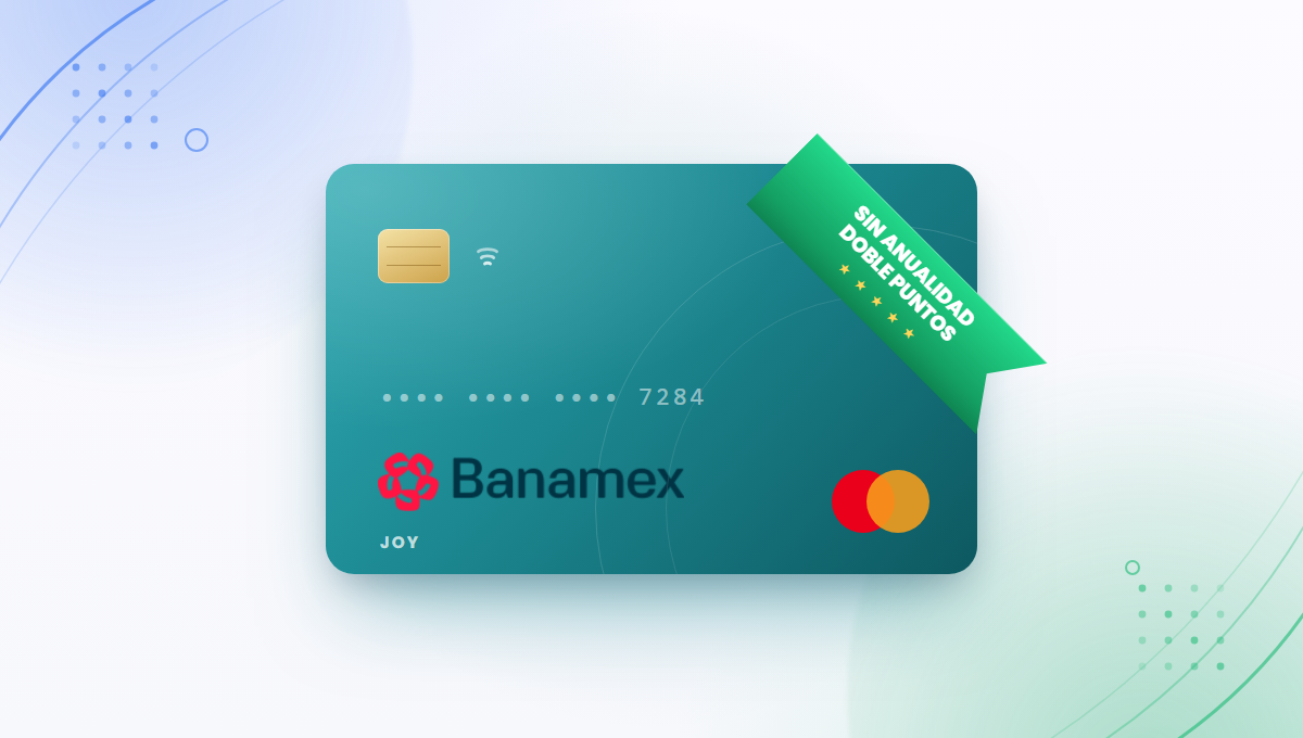 Cómo solicitar la tarjeta Joy Banamex México